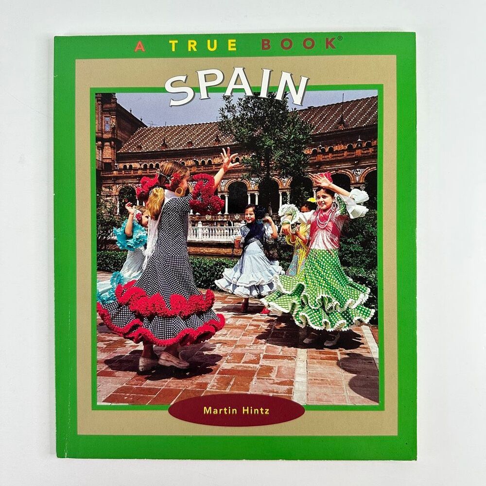2/$6 Spain, A True Book by Martin Hintz (Paperback)